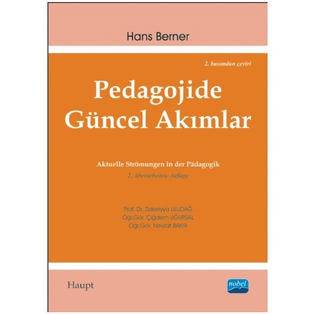 PEDAGOJİDE GÜNCEL AKIMLAR - Aktuelle Strömungen in der Pädagogik