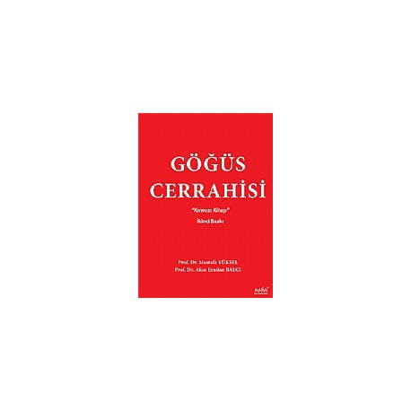 Göğüs Cerrahisi Kırmızı Kitap