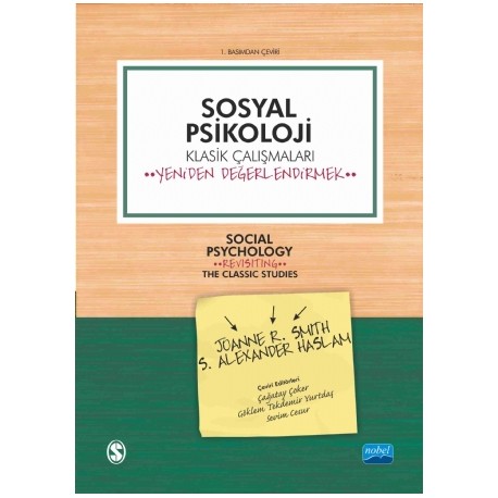 SOSYAL PSİKOLOJİ - Klasik Çalışmaları Yeniden Değerlendirmek