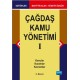 Çağdaş Kamu Yönetimi I