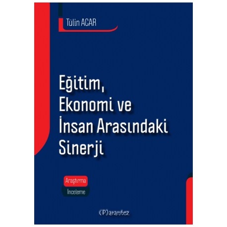 EĞİTİM, EKONOMİ ve İNSAN ARASINDAKİ SİNERJİ