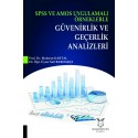 SPSS ve AMOS Uygulamalı Örneklerle Güvenirlik ve Geçerlik Analizleri