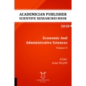 Economic And Administrative Sciences - Volume II ( AYBAK 2018 Eylül )