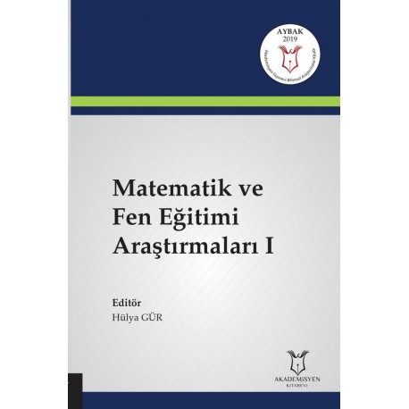 Matematik ve Fen Eğitimi Araştırmaları I