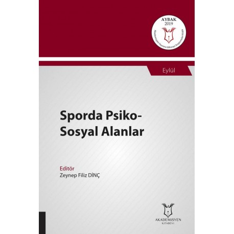 Sporda Psiko-Sosyal Alanlar ( AYBAK 2019 Eylül )