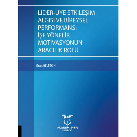 Lider-Üye Etkileşim Algısı ve Bireysel Performans: İşe Yönelik Motivasyonun Aracılık Rolü