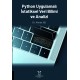 Python Uygulamalı İstatiksel Veri Bilimi ve Analizi
