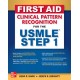 First Aid Clinical Pattern Recognition For The USMLE Step 1