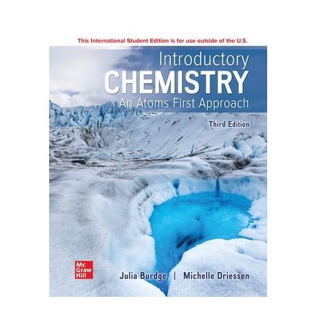 ISE Introductory Chemistry: An Atoms First Approach