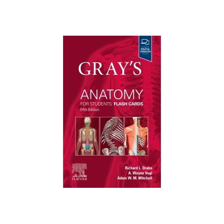 Gray`s Anatomy for Students Flash Cards, 5th Edition