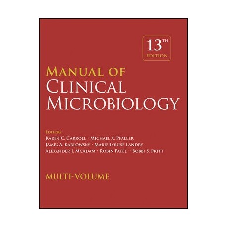 Manual of Clinical Microbiology, 4 Volume Set, 13th Edition