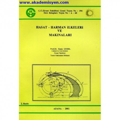 Hasat Harman İlkeleri ve Makinaları