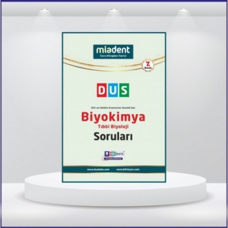 DUS Miadent Soruları ( 7.Baskı ) Biyokimya