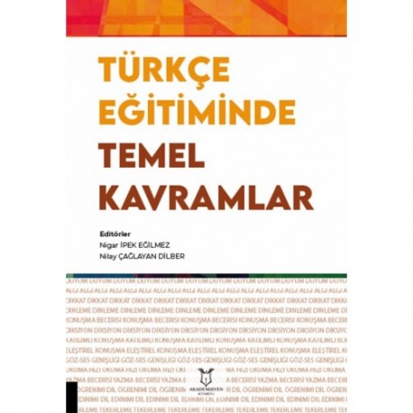 Türkçe Eğitiminde Temel Kavramlar