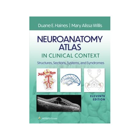 Neuroanatomy Atlas in Clinical Context: Structures, Sections, Systems, and Syndromes, 11th Edition