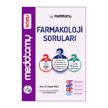 Medotomy Farmakoloji Soruları / Hayati Kale