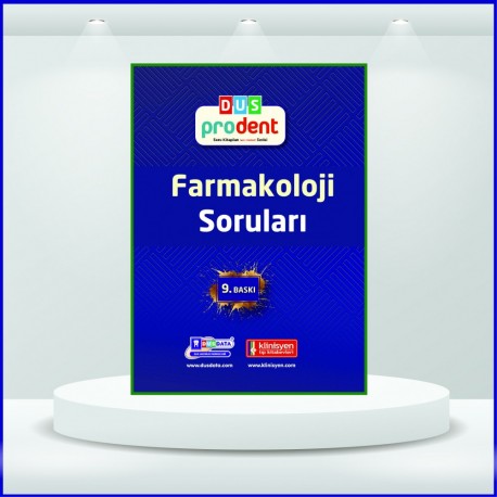 DUS Prodent Soruları ( 9.Baskı ) Farmakoloji